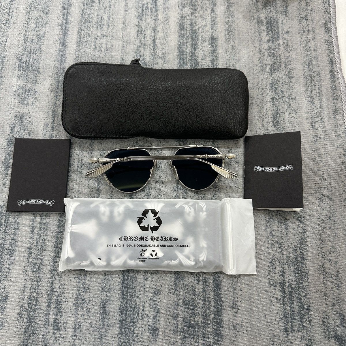 Chrome Hearts CHROME HEARTS FREE RIDE SUNGLASSES Size ONE SIZE - 3 Thumbnail