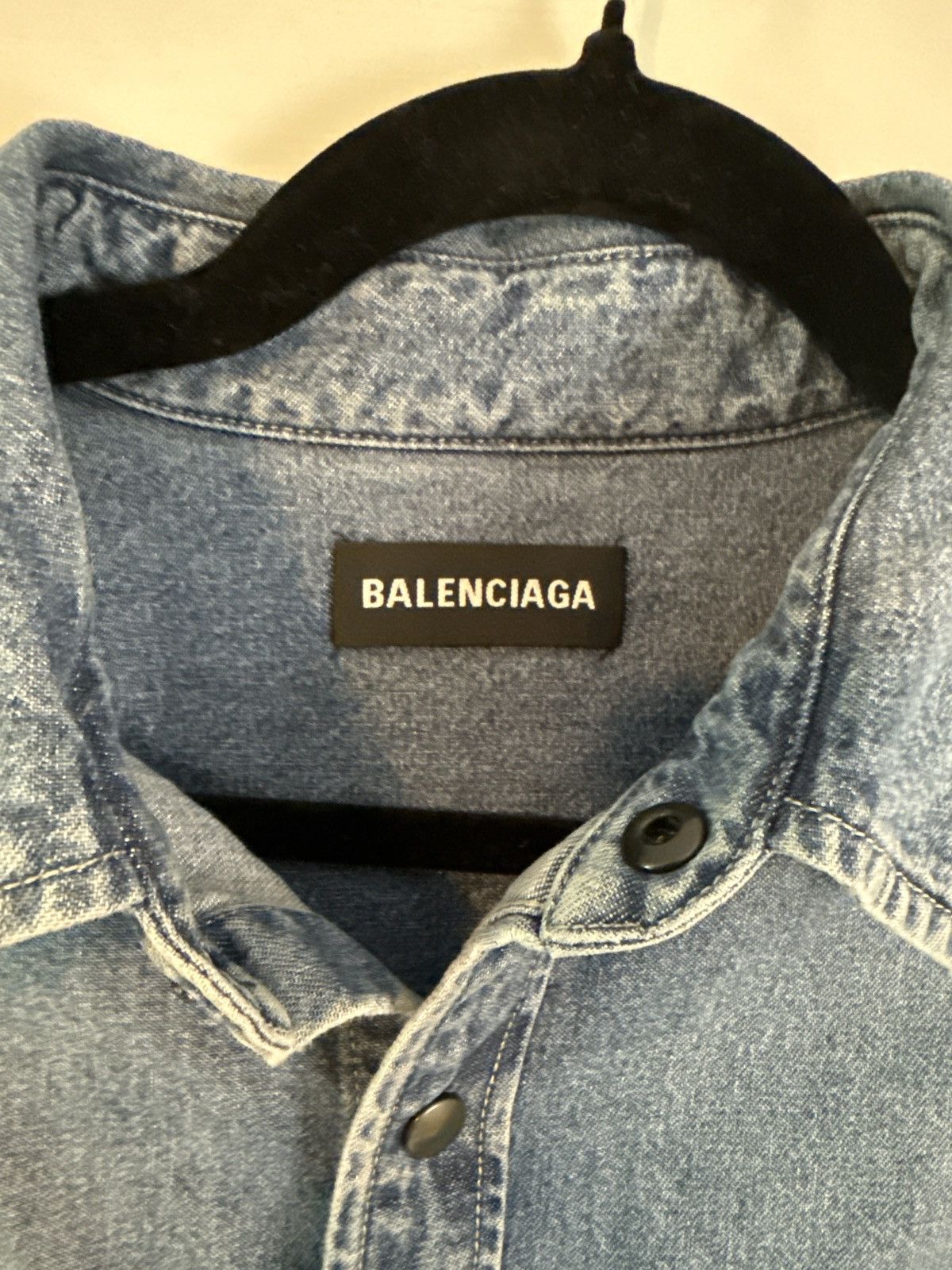 Balenciaga Balenciaga Oversized Denim Jacket Size US M / EU 48-50 / 2 - 5 Thumbnail
