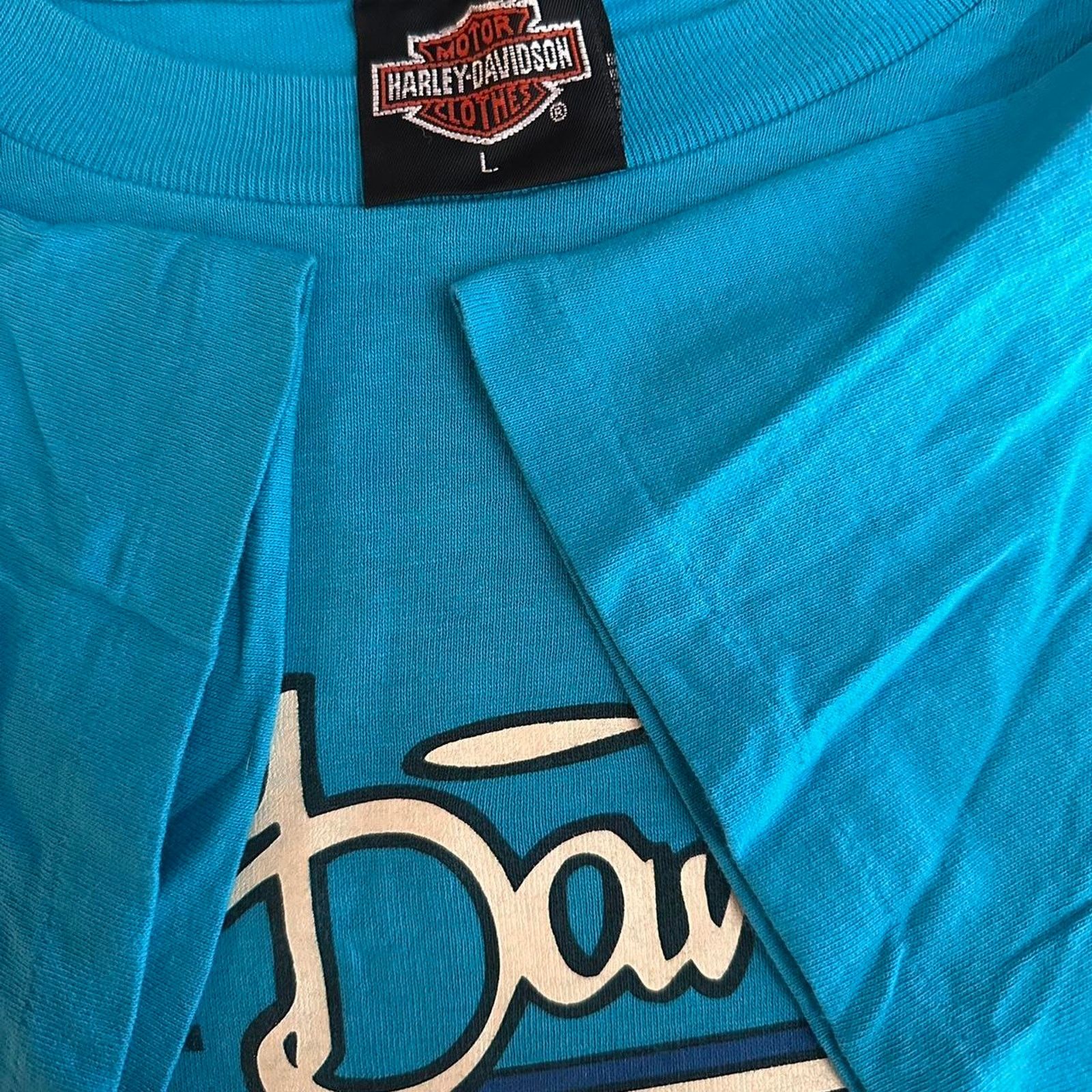 Harley Davidson × Vintage Vintage 1991 Harley Davidson 3D Emblem Shirt Size US L / EU 52-54 / 3 - 7 Thumbnail