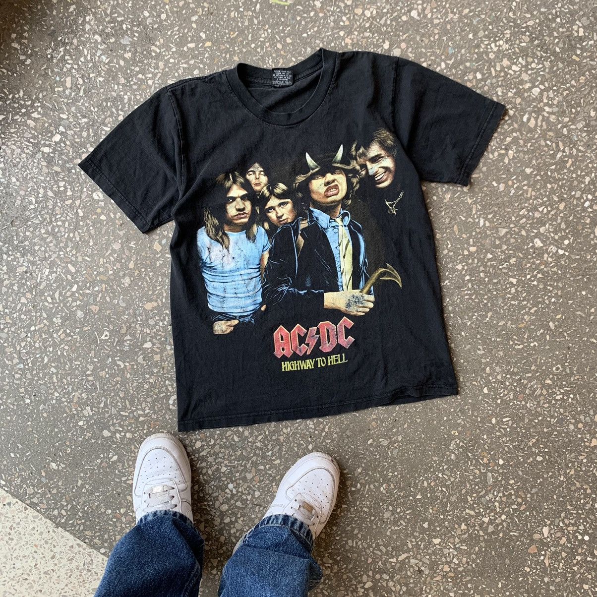 Band Tees Vintage AC/DC Highway To Hell Rock Band Graphic T Shirt Tee Size US S / EU 44-46 / 1 - 1 Thumbnail