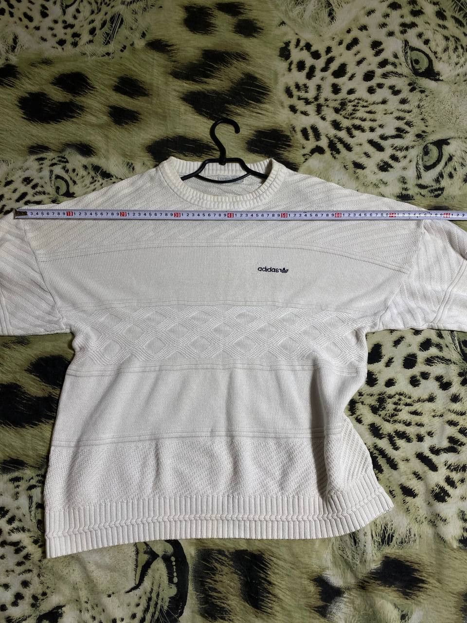 Adidas × Vintage Vintage Adidas 90s Knit Sweater Jumper Size US M / EU 48-50 / 2 - 21 Thumbnail