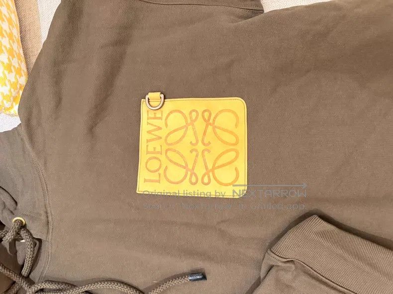 Loewe Loewe Coffee Hooded Sweatshirt Size S / US 4 / IT 40 - 3 Thumbnail