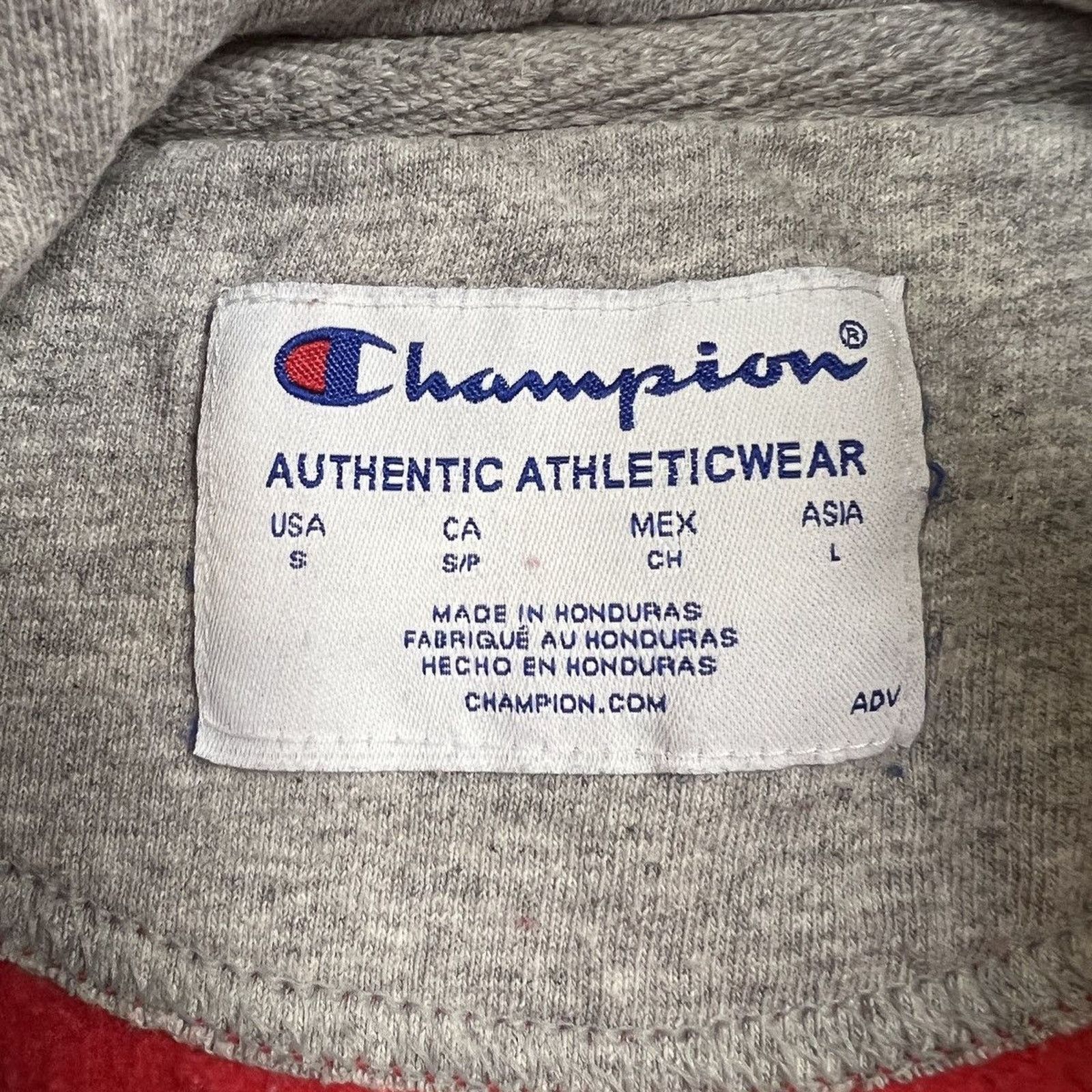 Champion × Vintage Champion Hoodie Authentic Athletic Pullover Hood Sweatshirt Size US S / EU 44-46 / 1 - 5 Thumbnail