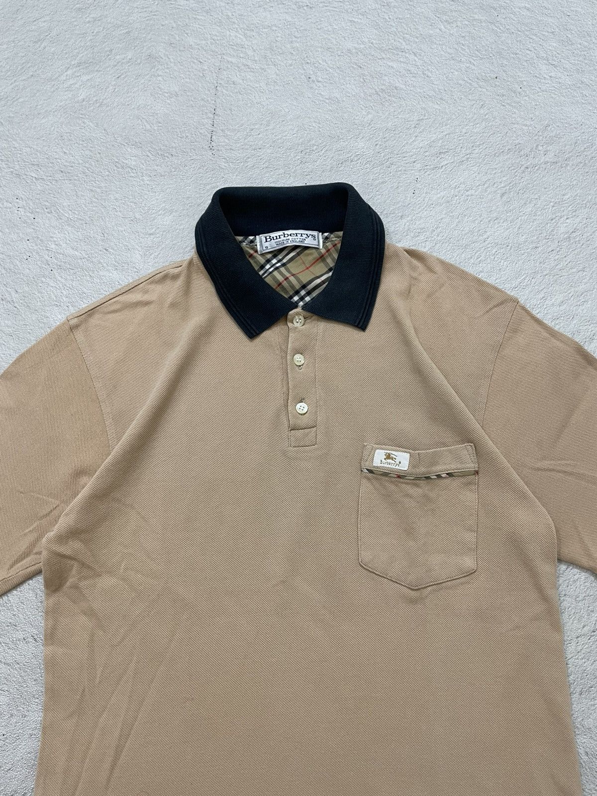 Japanese Brand Burberry Vintage Polo Shirt Nova Check Streetwear Hysteric Size US M / EU 48-50 / 2 - 2 Thumbnail