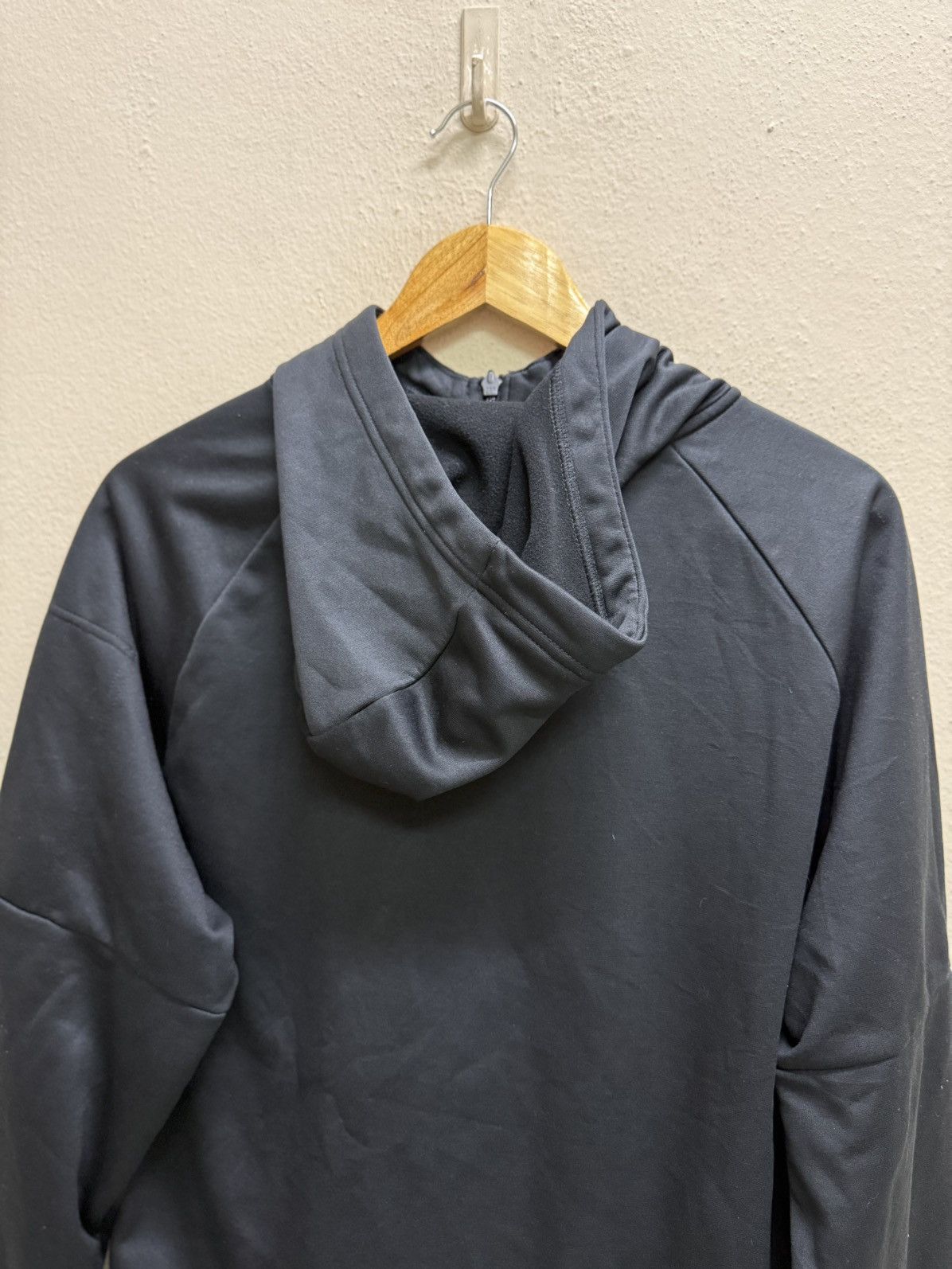 Nike NIKE SWOOSH THERMA FIT ZIPPER BLACK SWEATER HOODIE Size US M / EU 48-50 / 2 - 22 Thumbnail