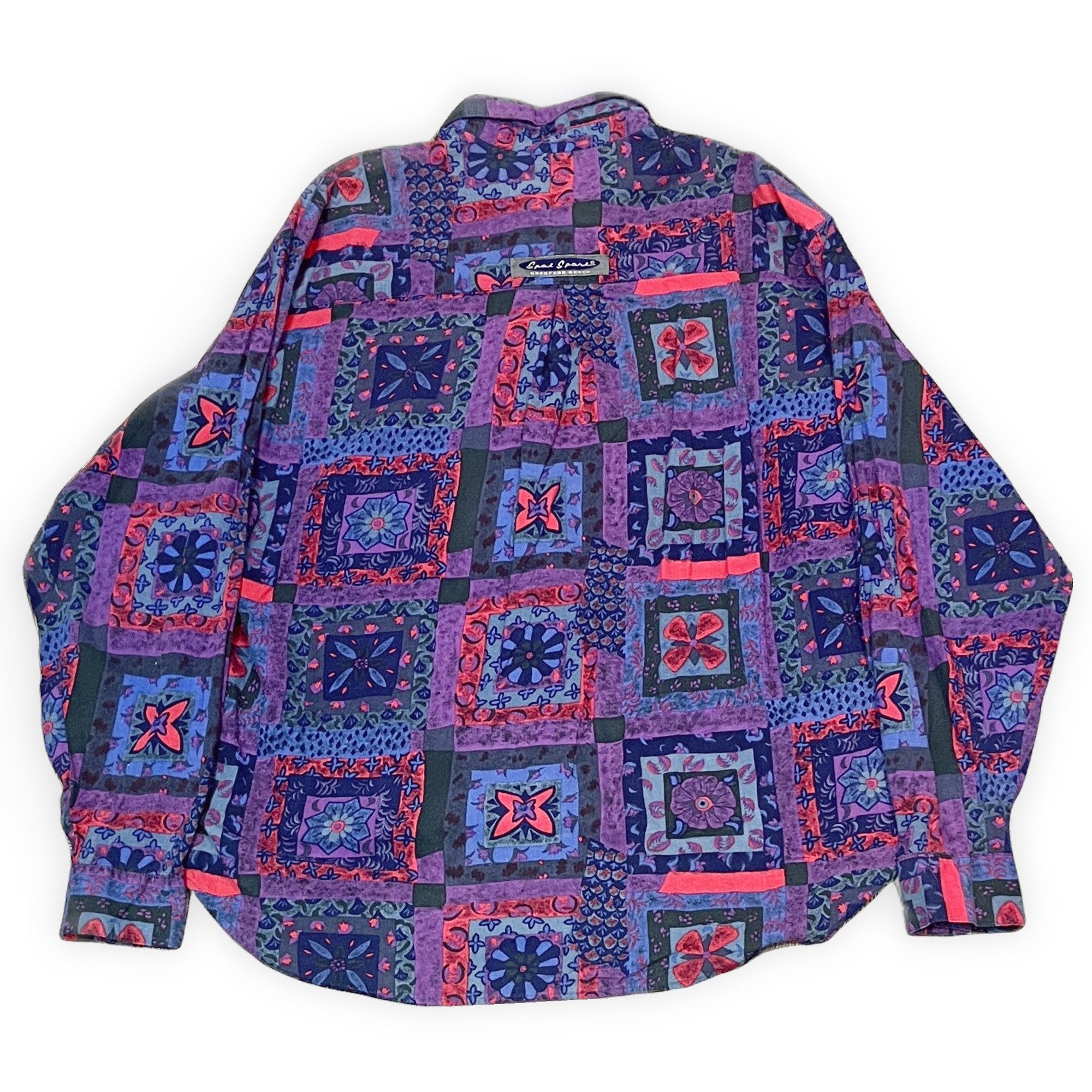 Vintage L | Vintage Crazy Pattern Button Up Size US L / EU 52-54 / 3 - 2 Thumbnail