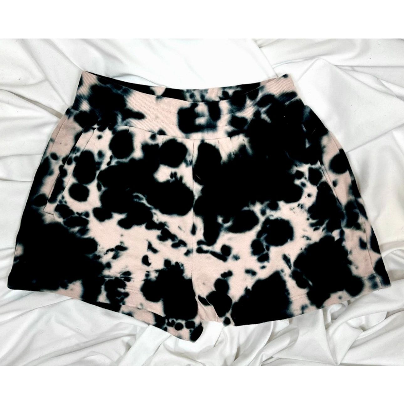 Other 525 America French Terry Shorts Pink Black XS Size 25" / US 0 / IT 36 - 2 Thumbnail