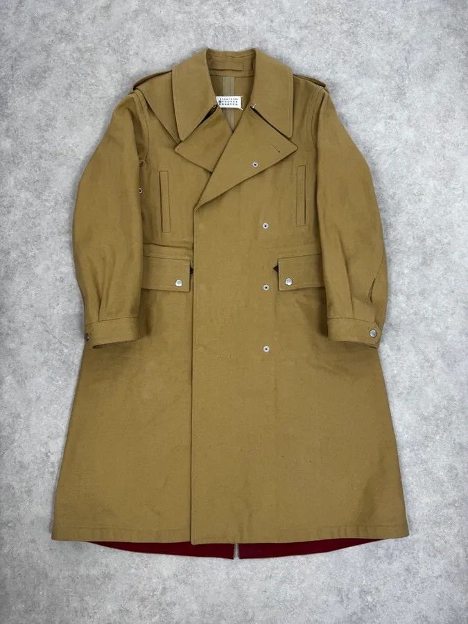 Maison Margiela SS2018 Maison Margiela Camel Cargo Canva Trench Coat Size US M / EU 48-50 / 2 - 1 Thumbnail