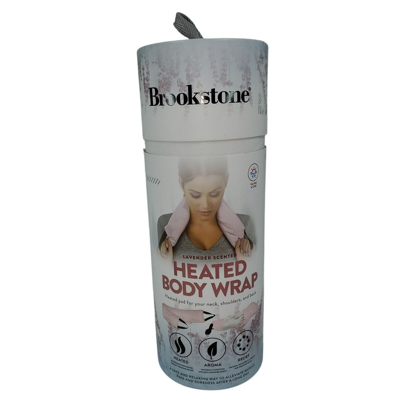 Other Brookstone Lavender Heated Pink Plush Neck Shoulder Warmer Size ONE SIZE - 3 Thumbnail