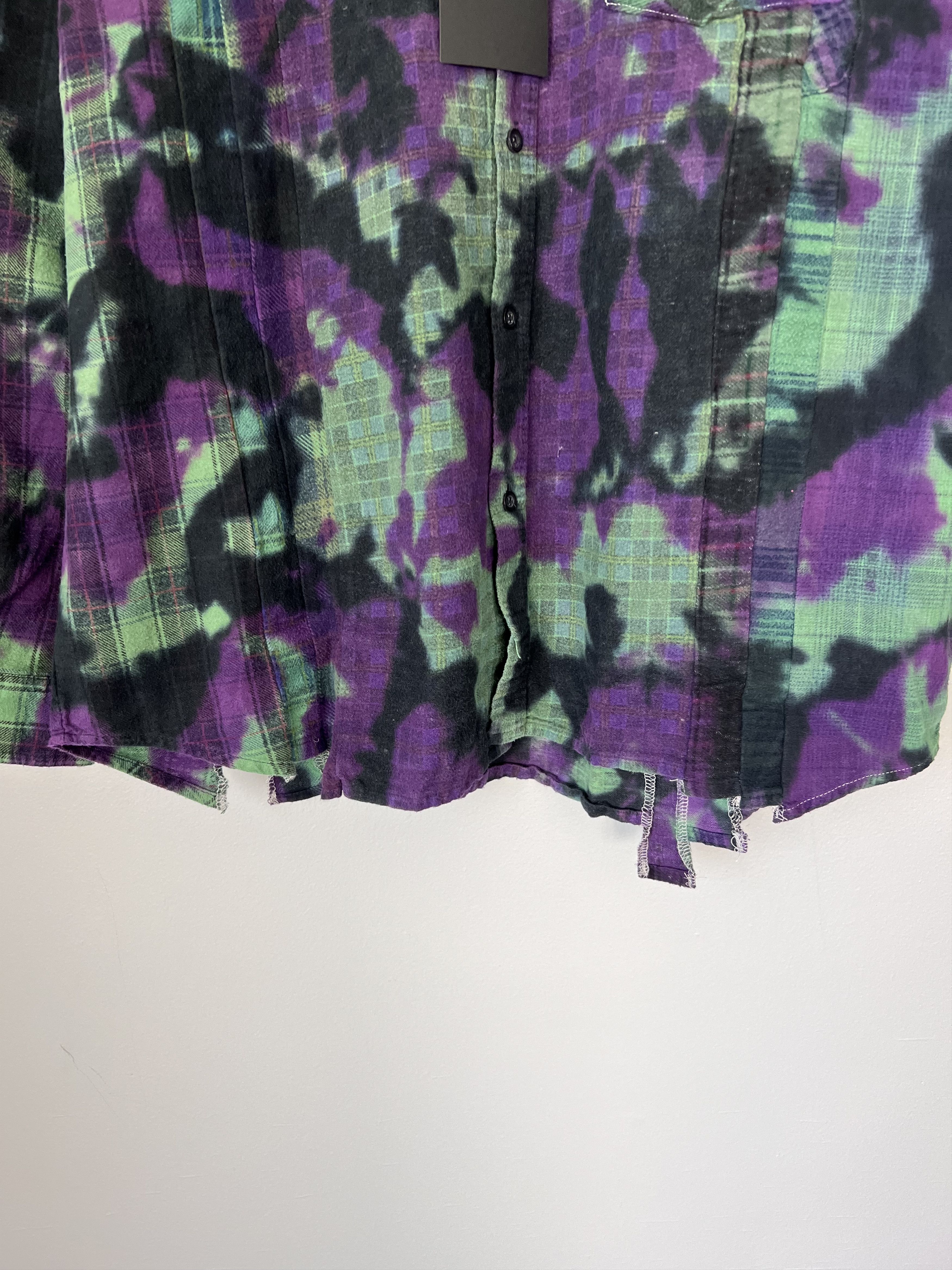 Needles Needles Rebuild 7 Cuts Flannel in Tie Dye Size US XL / EU 56 / 4 - 3 Thumbnail