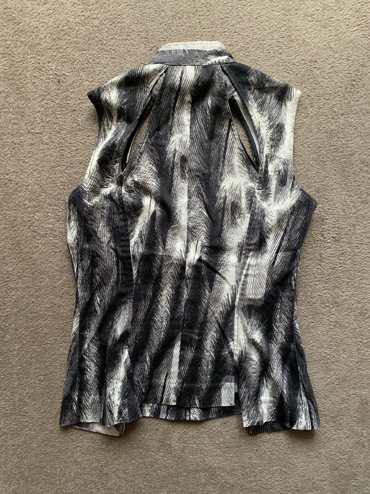Le Grande Bleu (L.G.B.) Arthur Galan AvantGarde ZipBlouses ysl gucci y’s helmut lang Size L / US 10 / IT 46 - 3 Thumbnail