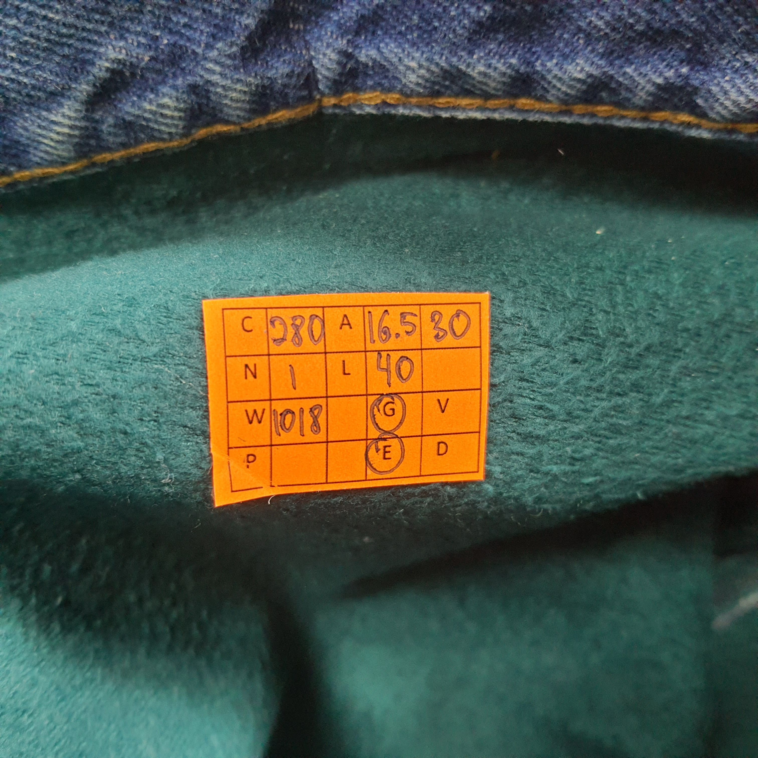 L.L. Bean Vintage L.L. Bean Double L Fleece Lined Jeans C280N1 Size US 33 - 11 Thumbnail