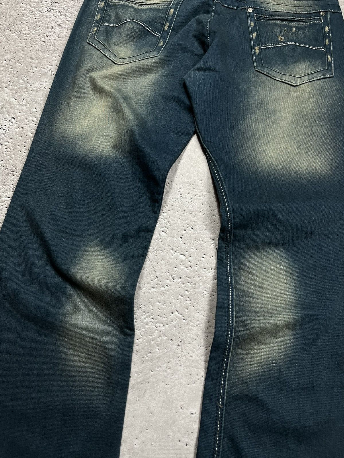Armani Armani Jeans Size 36 Factory Faded Blue Denim Pants Size US 36 / EU 52 - 4 Thumbnail