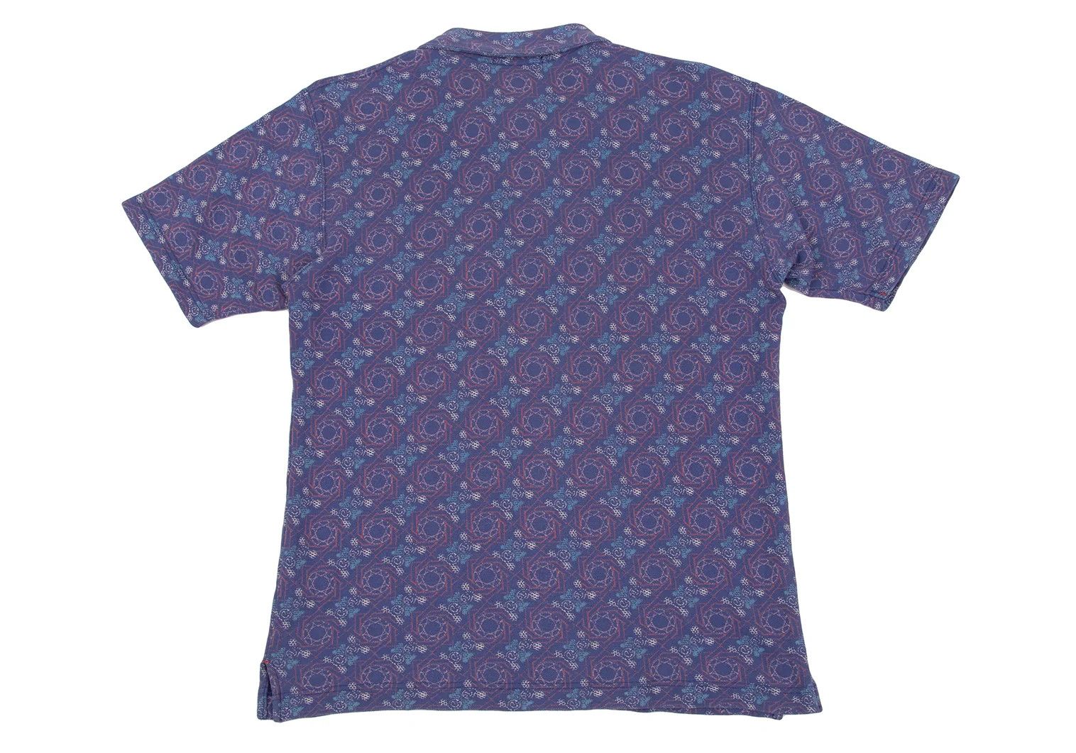 Issey Miyake Graphic All-Over Print Polo Shirt in Purple and Others Size US M / EU 48-50 / 2 - 10 Thumbnail