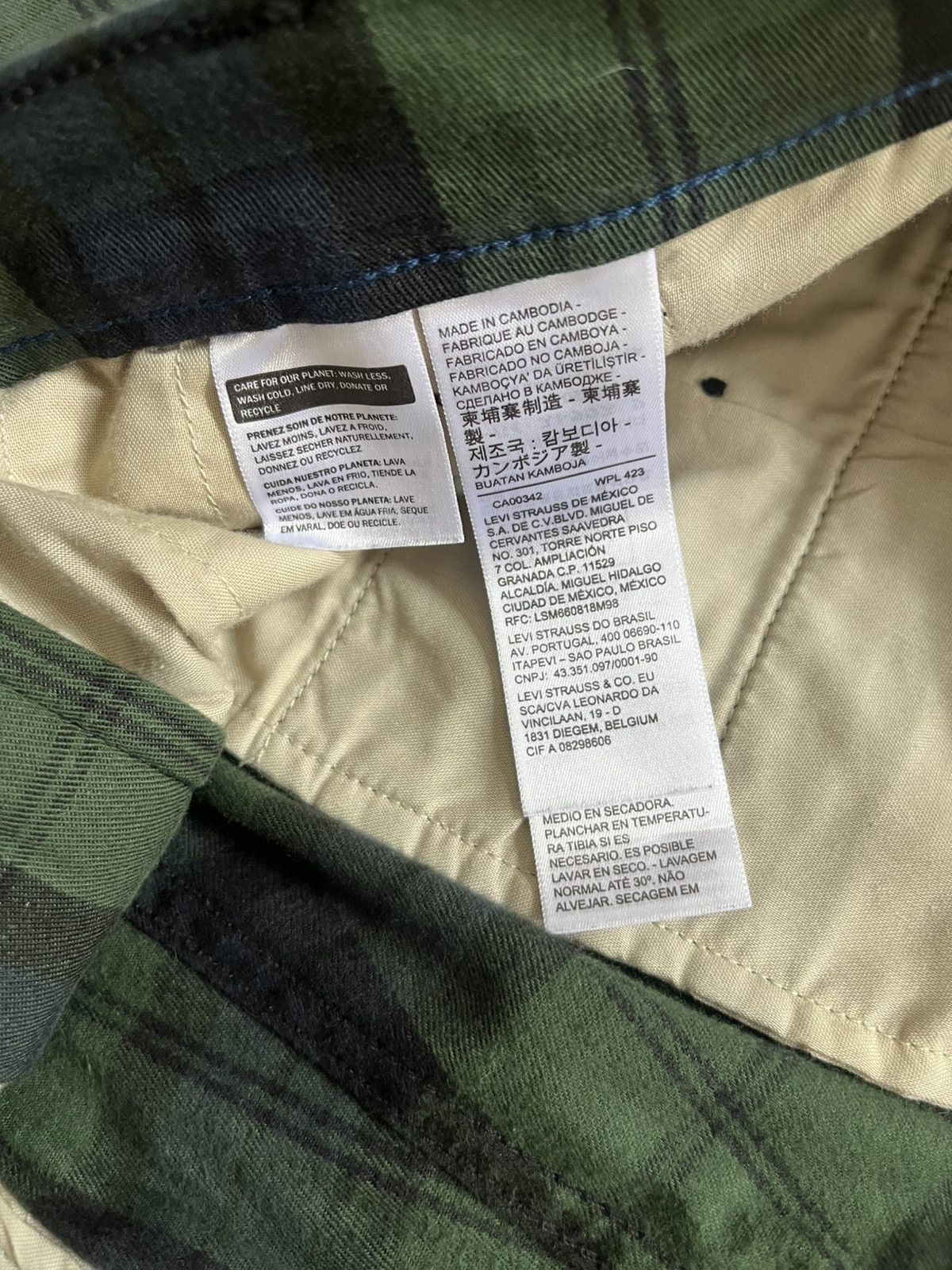 Levi's Vintage Levi Blue/Green Pants Size US 32 / EU 48 - 5 Thumbnail