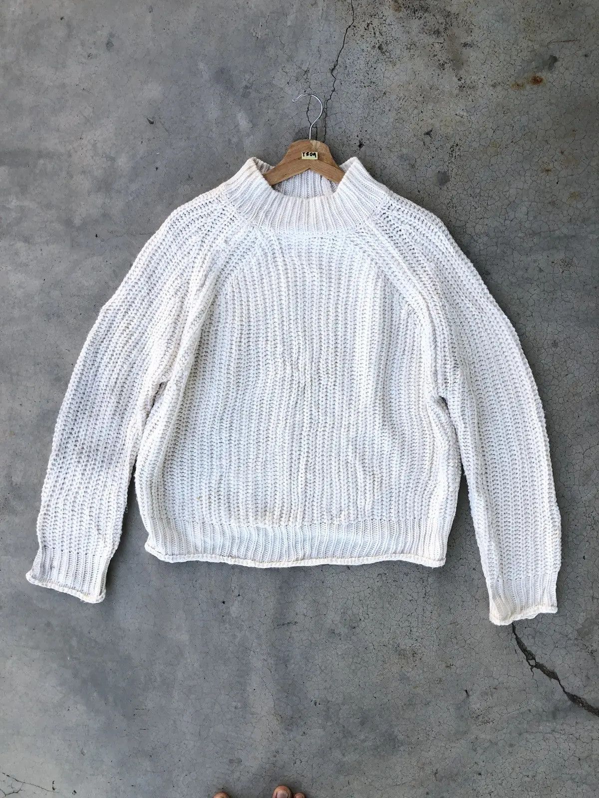 Aran Isles Knitwear × Homespun Knitwear × Vintage Vintage Knitsweater Pullover/Jumper Nice Design Size US L / EU 52-54 / 3 - 1 Thumbnail
