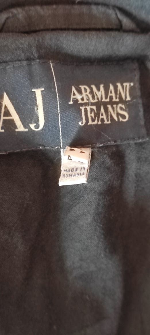 Giorgio Armani × Vintage Armani Jeans Men's Blazer Embroidered Single Button Blazer Size US M / EU 48-50 / 2 - 6 Thumbnail