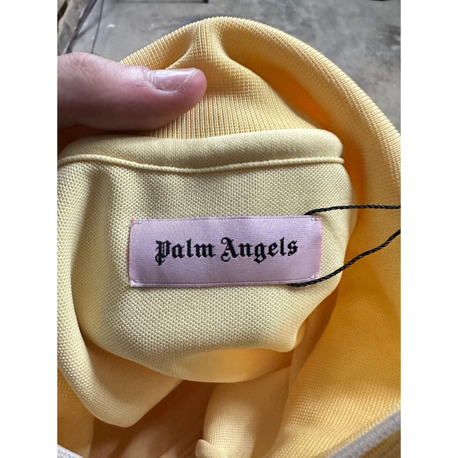 Palm Angels Palm Angels Track Jacket Yellow Used XL Size US XL / EU 56 / 4 - 4 Thumbnail