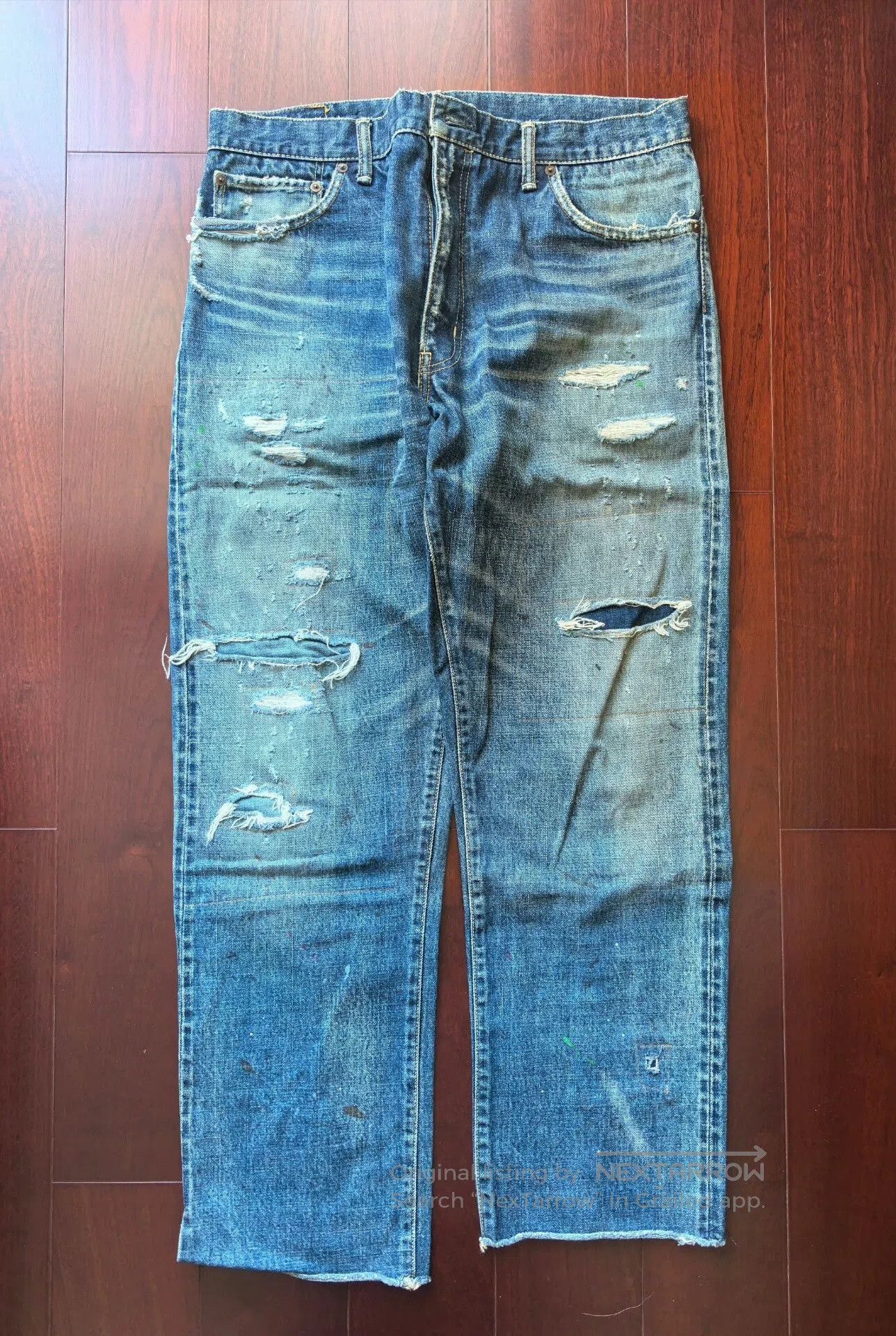 Visvim visvim journeyman distressed denim jeans. Size US 34 / EU 50 - 1 Thumbnail