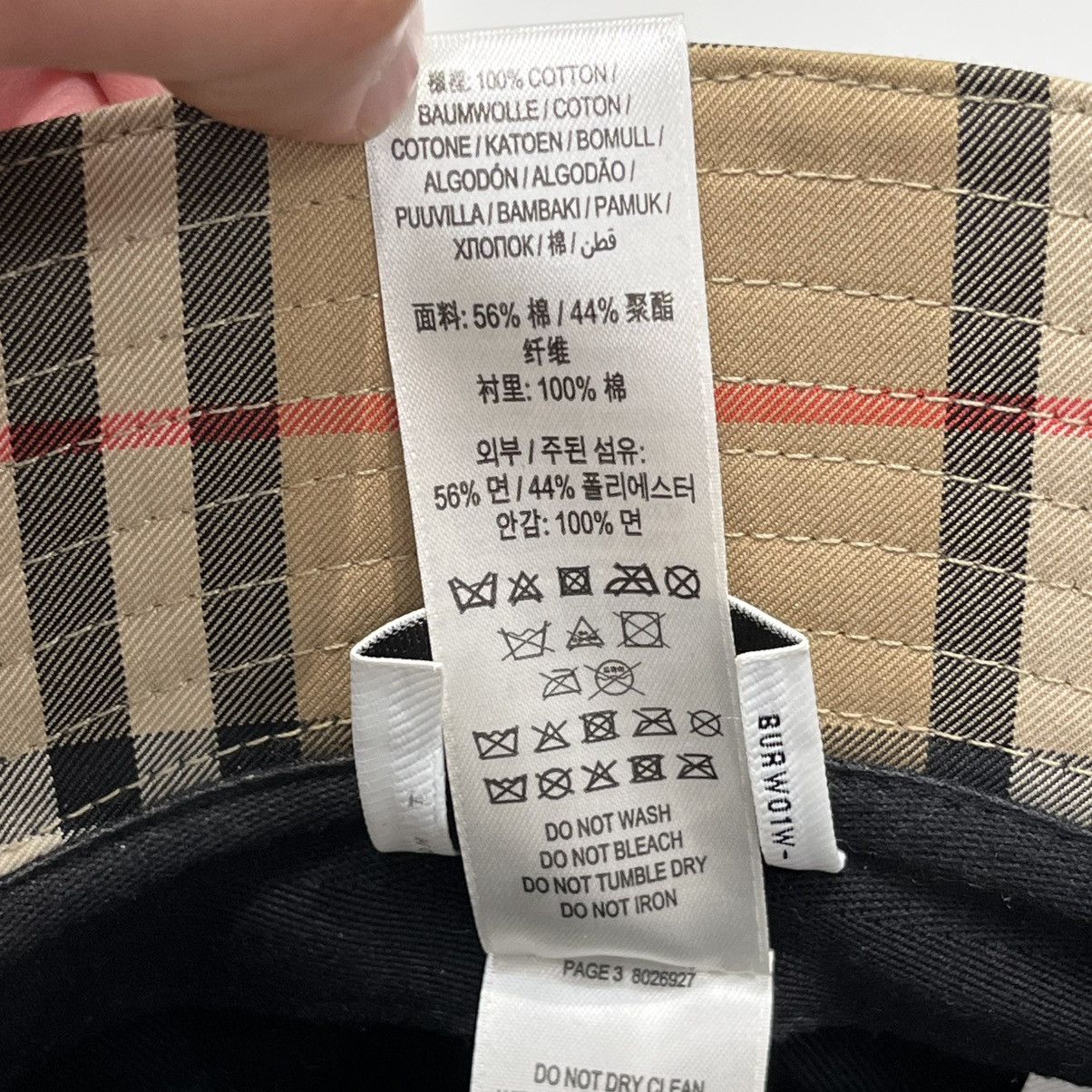 Burberry Burberry Bucket Hat Size ONE SIZE - 7 Thumbnail