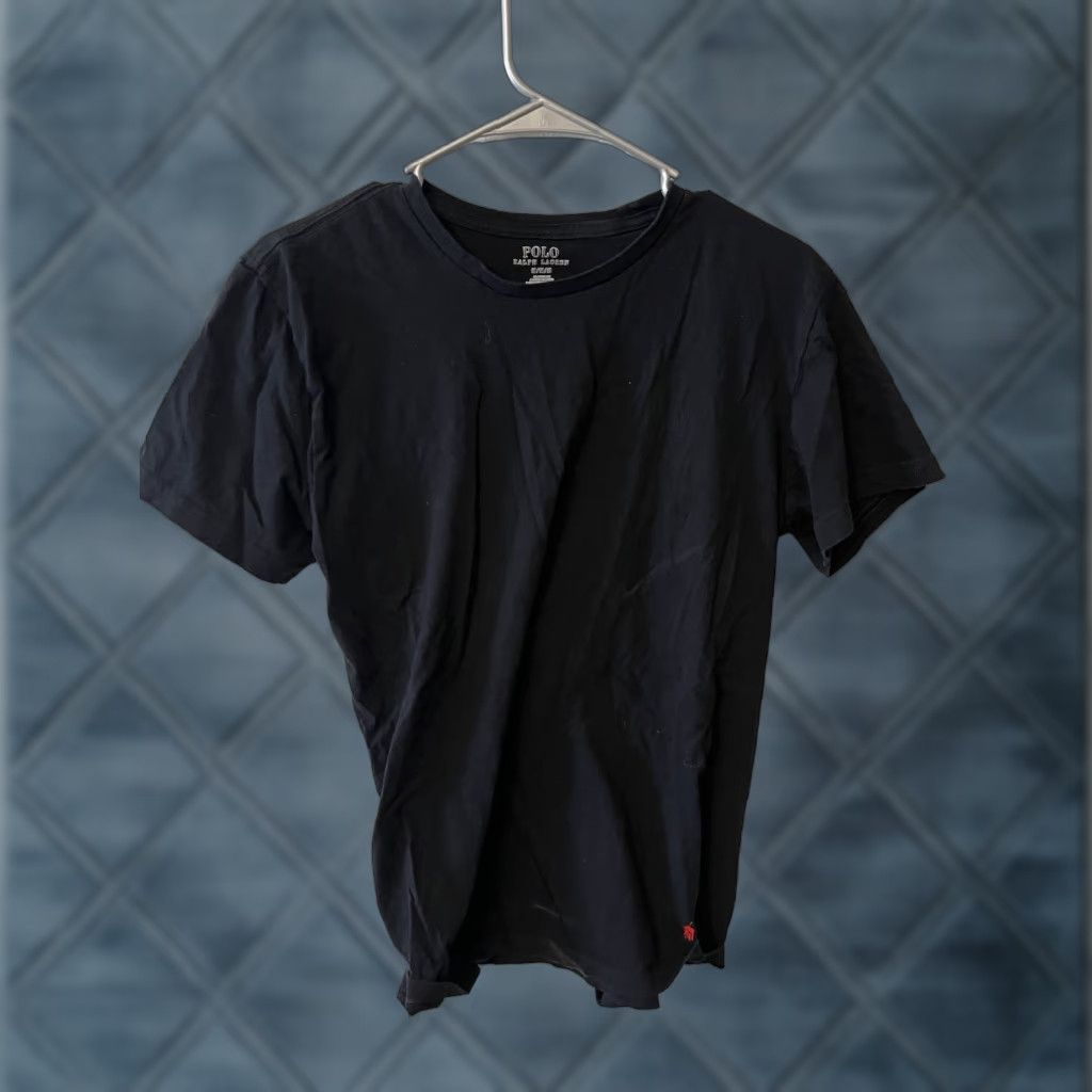 Polo Ralph Lauren Polo Ralph Lauren Sleepwear Men’s Medium Cotton Sleep Shirt Black Crew Neck EUC! Size US M / EU 48-50 / 2 - 1 Thumbnail