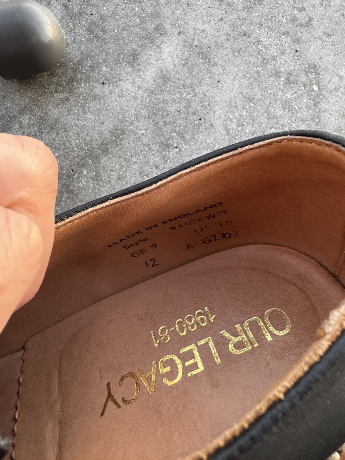 Our Legacy Our Legacy Desginer Avant Garde Casual Oxford formal shoes Size US 10 / EU 43 - 6 Thumbnail