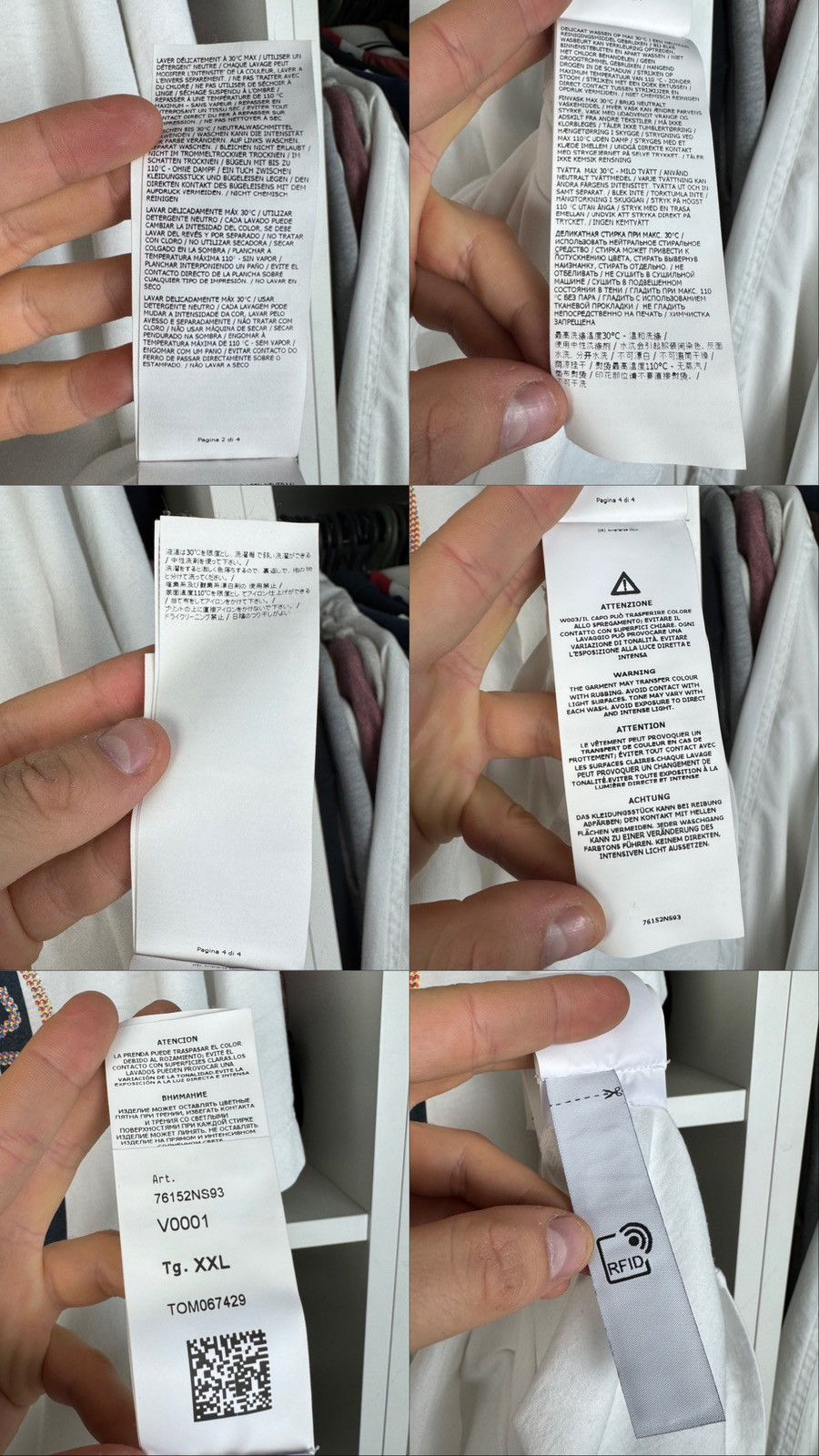 Stone Island Stone Island Big Logo T-shirt Size US XXL / EU 58 / 5 - 5 Thumbnail