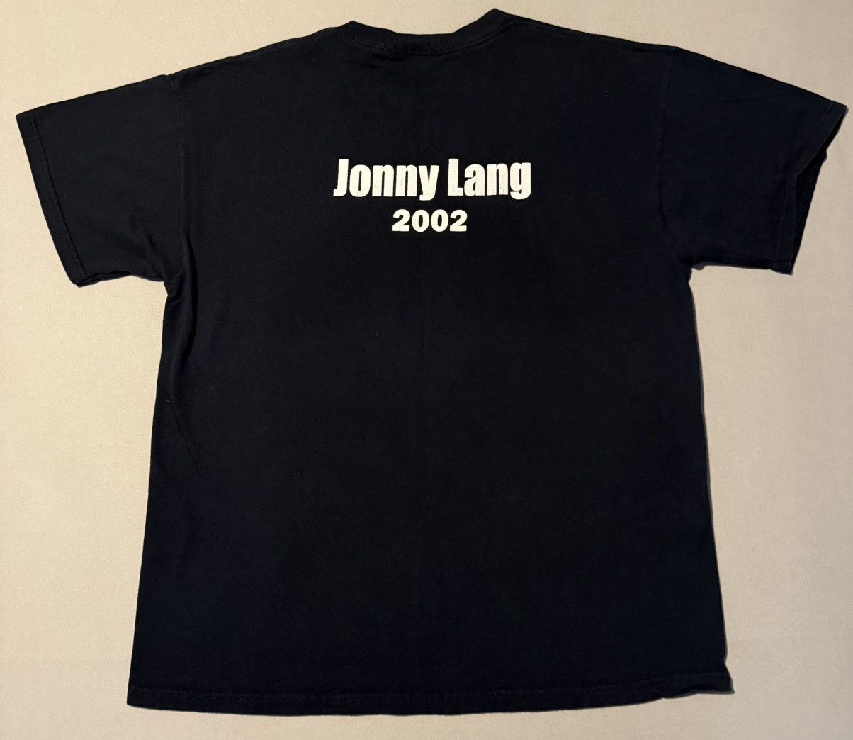 Band Tees Vintage Jonny Lang 2002 Graphic Tour Tee T-Shirt VNDS Size US XL / EU 56 / 4 - 8 Thumbnail