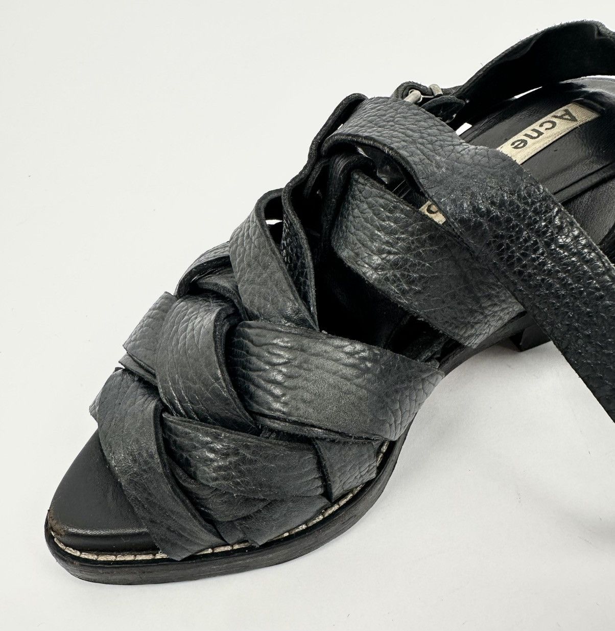 Acne Studios - Lenna Multiple Leather Strap Sandals