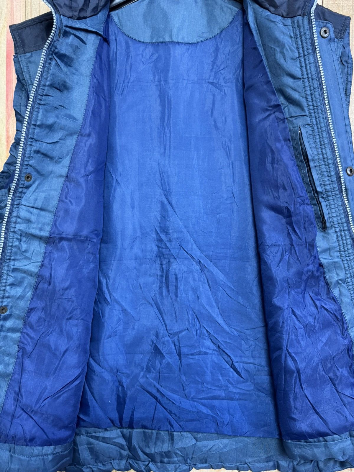 Nike × Vintage Vintage 90s Nike Orange Tag Vest Jacket Size US XL / EU 56 / 4 - 11 Thumbnail