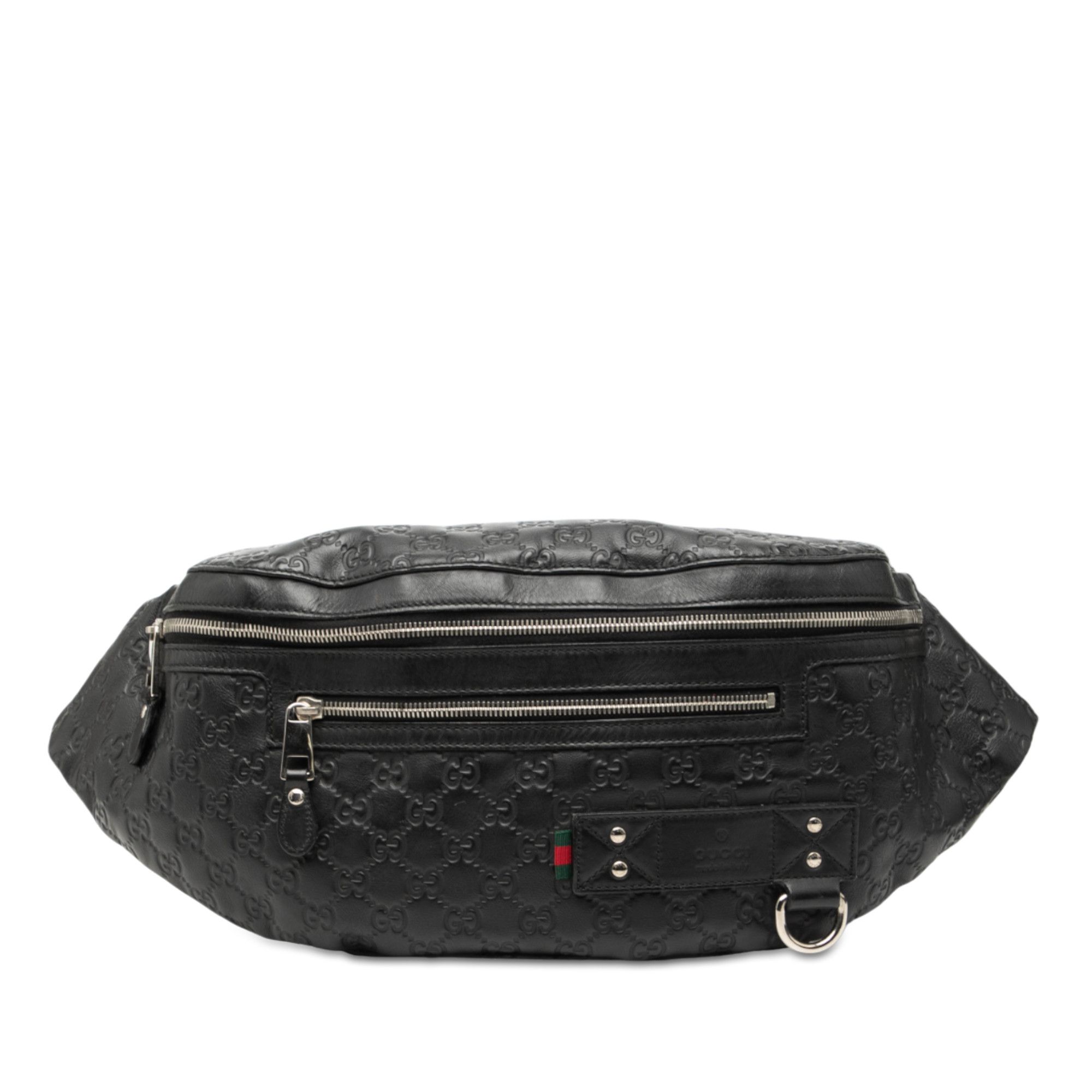 Gucci Gucci Guccissima Web Belt Bag Size ONE SIZE - 1 Thumbnail