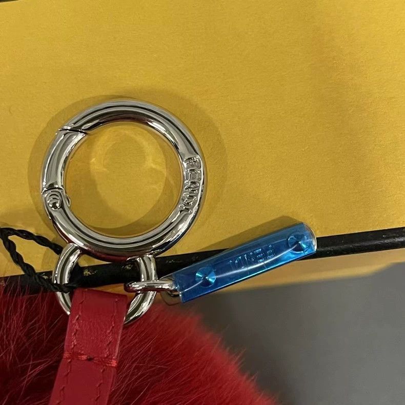Fendi Fendi Keychain With Fur Pom Pom Size ONE SIZE - 4 Thumbnail