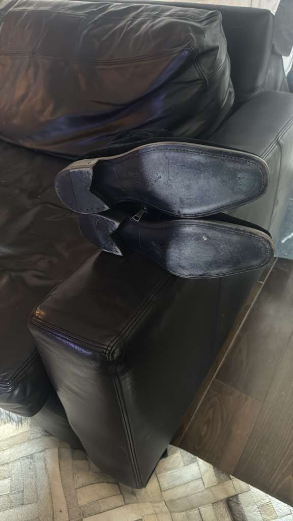 John Varvatos John Varvatos Amsterdam Zip Boot Midnight Velvet Size US 9 / EU 42 - 3 Thumbnail