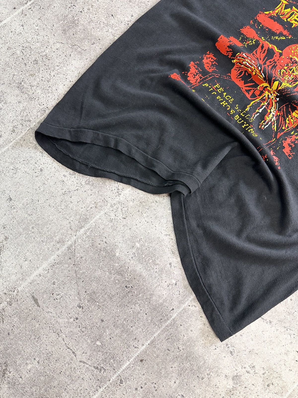 Japanese Brand × Vintage Vintage t-shirt MEGADEATH 90s STYLE 90s Rare collection Size US M / EU 48-50 / 2 - 4 Thumbnail