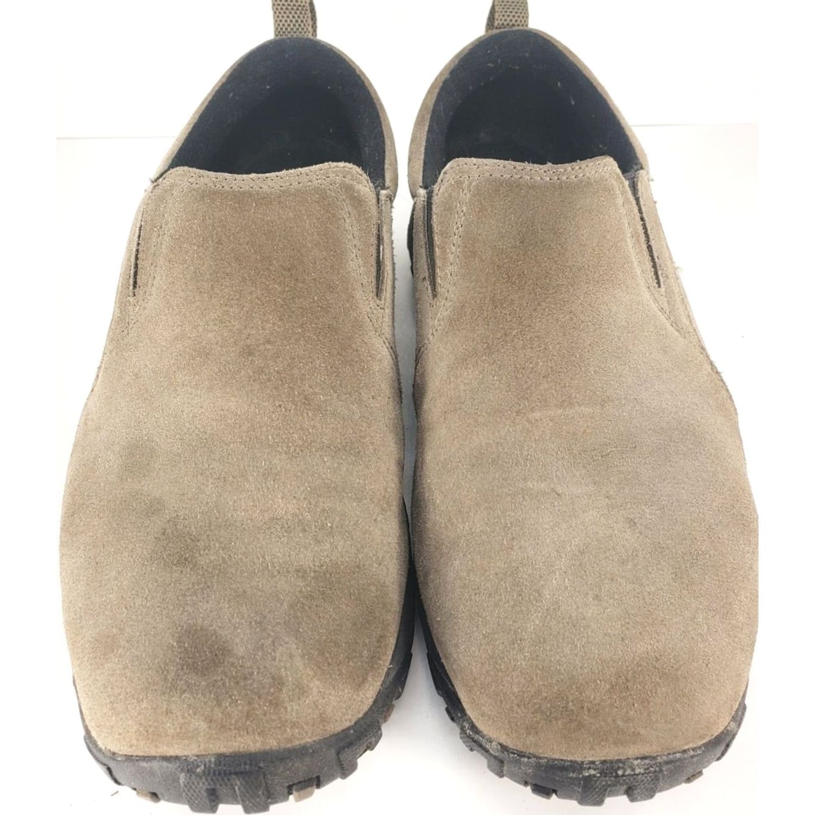 Nomad Columbia Peakfreak Nomad Mens Slip-on Moc Size 9.5 Gray Smoke Suede Shoes Size US 9 / EU 42 - 3 Thumbnail