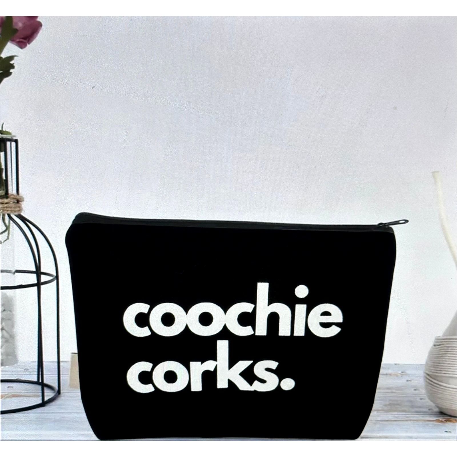 Other Canvas Chic Tampon Makeup Drug Receipts Storage Bag Size ONE SIZE - 6 Thumbnail