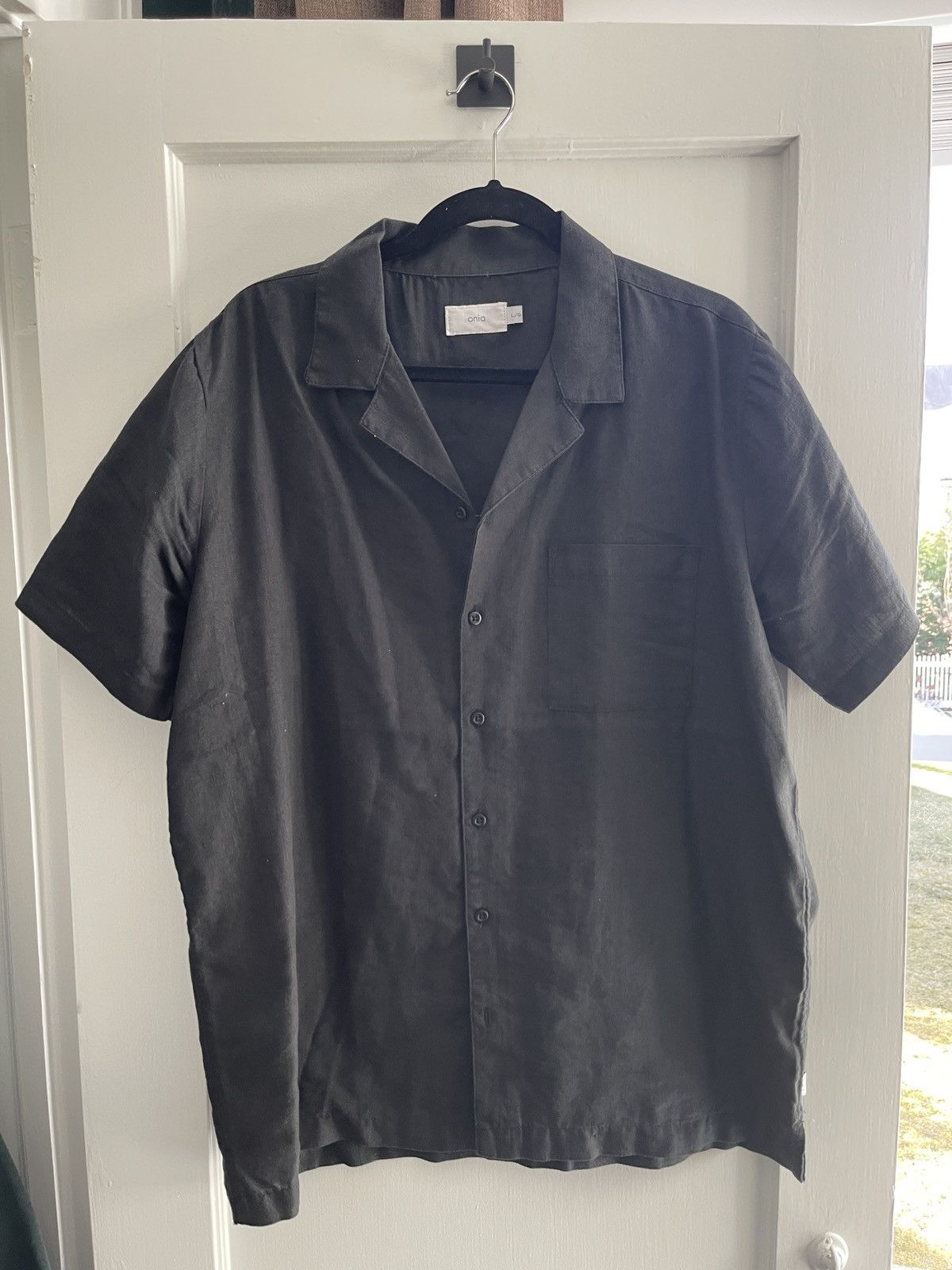 Onia Onia Linen & Polyester Button Up Shirt Size Large Size US L / EU 52-54 / 3 - 1 Thumbnail