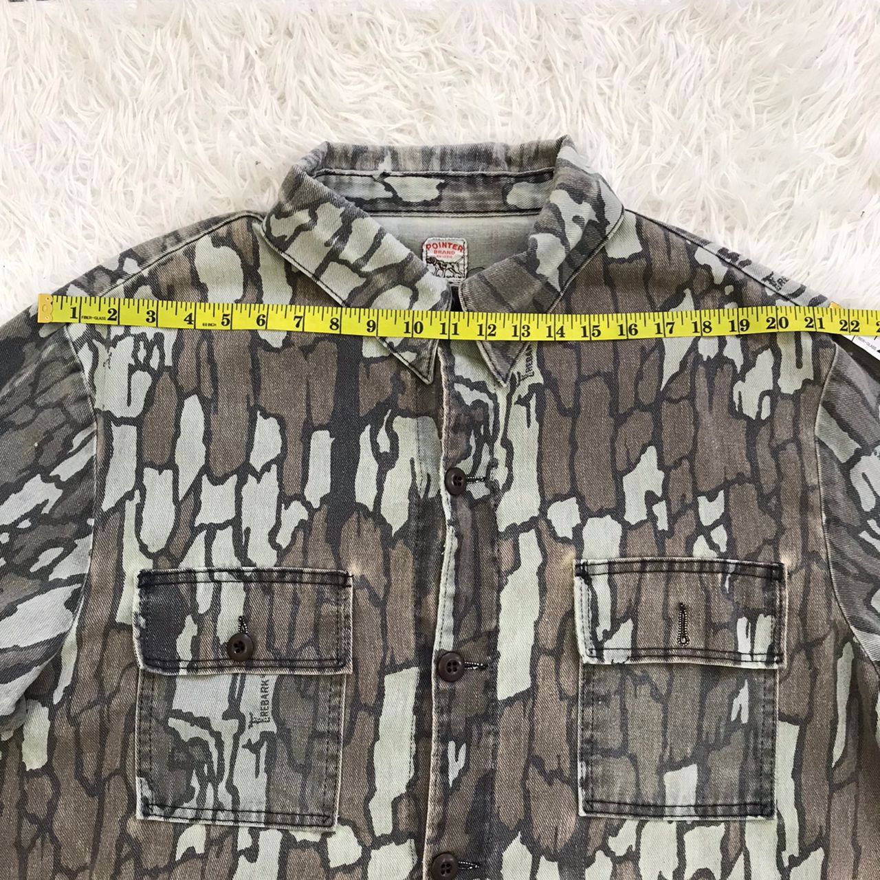 Pointer Vtg Pointer Brand Trebark Camo Chore Jacket Made in Usa Size US XL / EU 56 / 4 - 10 Thumbnail