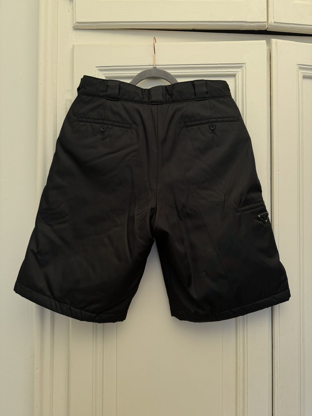Prada PRADA re-nylon black padded SHORTS FW18 Size US 30 / EU 46 - 5 Thumbnail