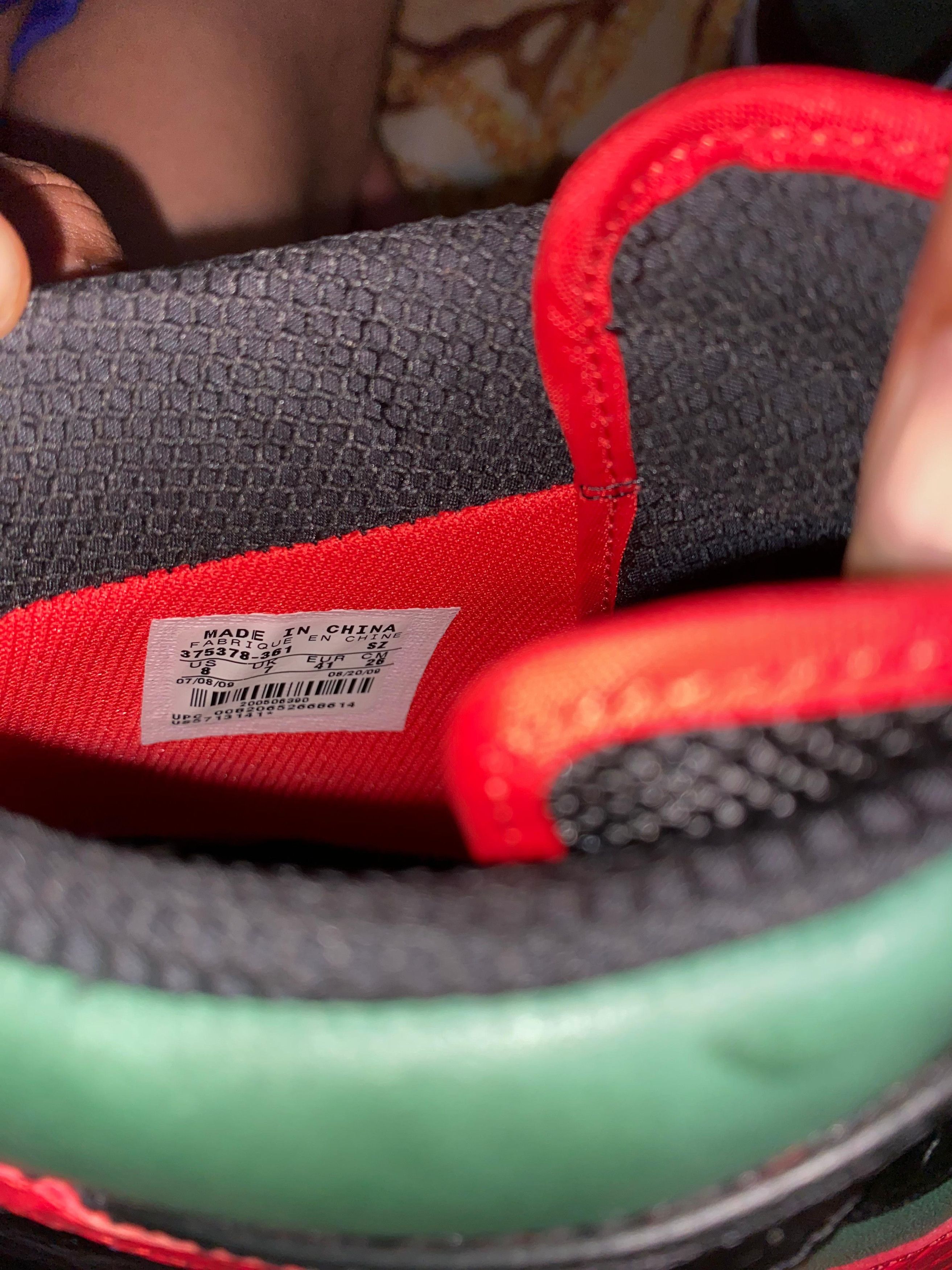 Nike Nike Dunk Hi Supreme Spark LE Size US 8 / EU 41 - 6 Thumbnail