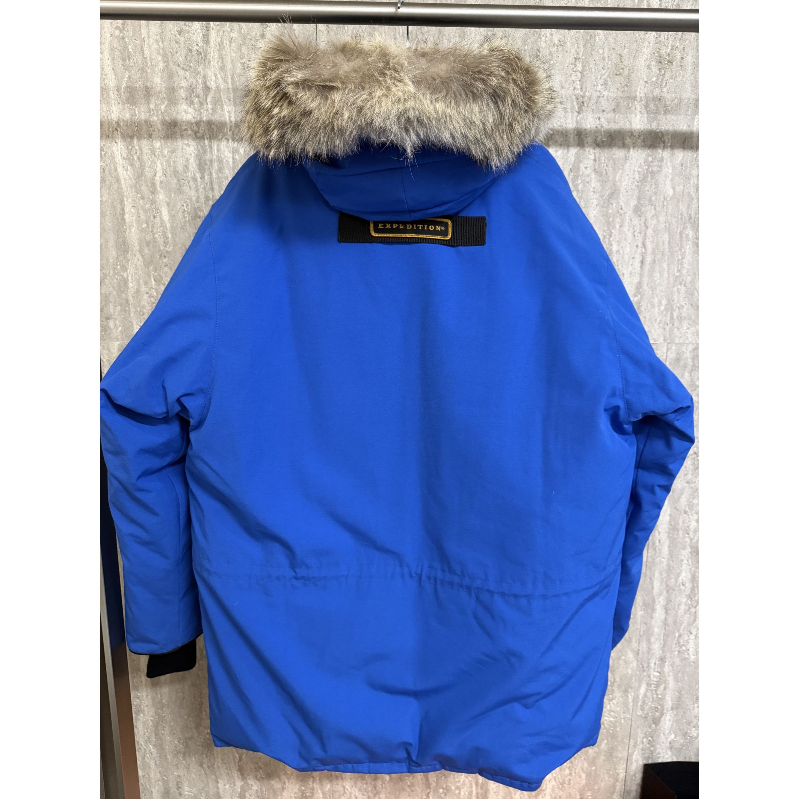 Canada Goose Canada Goose Expedition Parka M/M Blue W/ Fur Trim Hood Arct Size US M / EU 48-50 / 2 - 2 Thumbnail