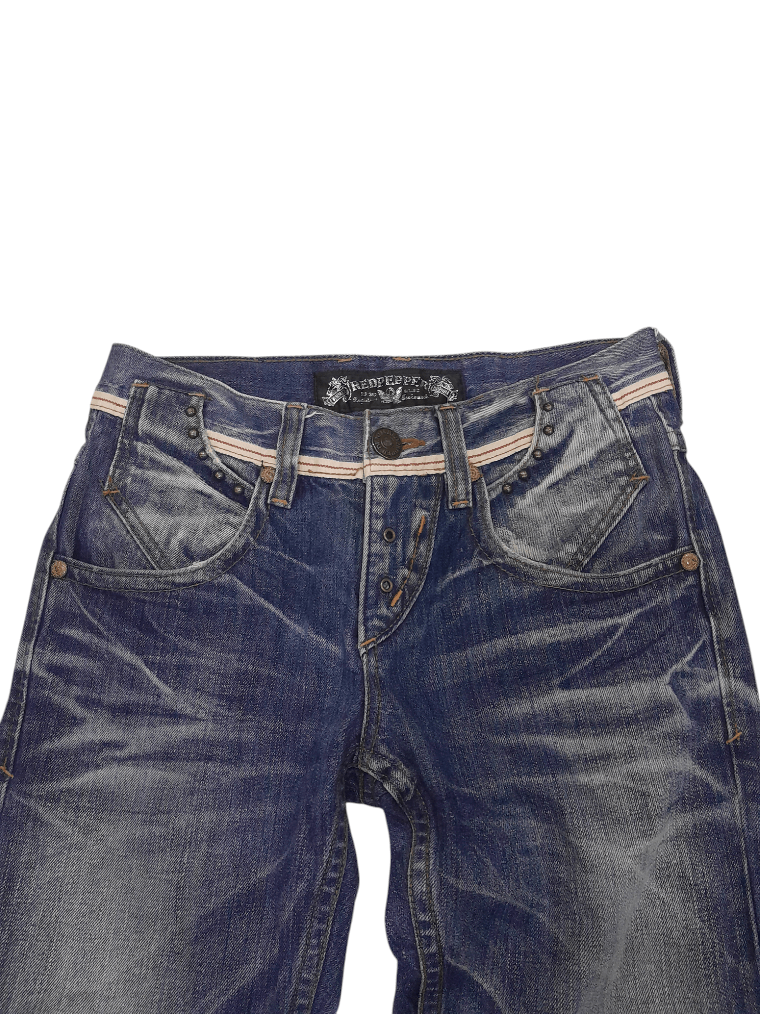 Other Red Pepper All Over Selvedge Denim Special Ed. (F597) w28 Size US 28 / EU 44 - 8 Thumbnail