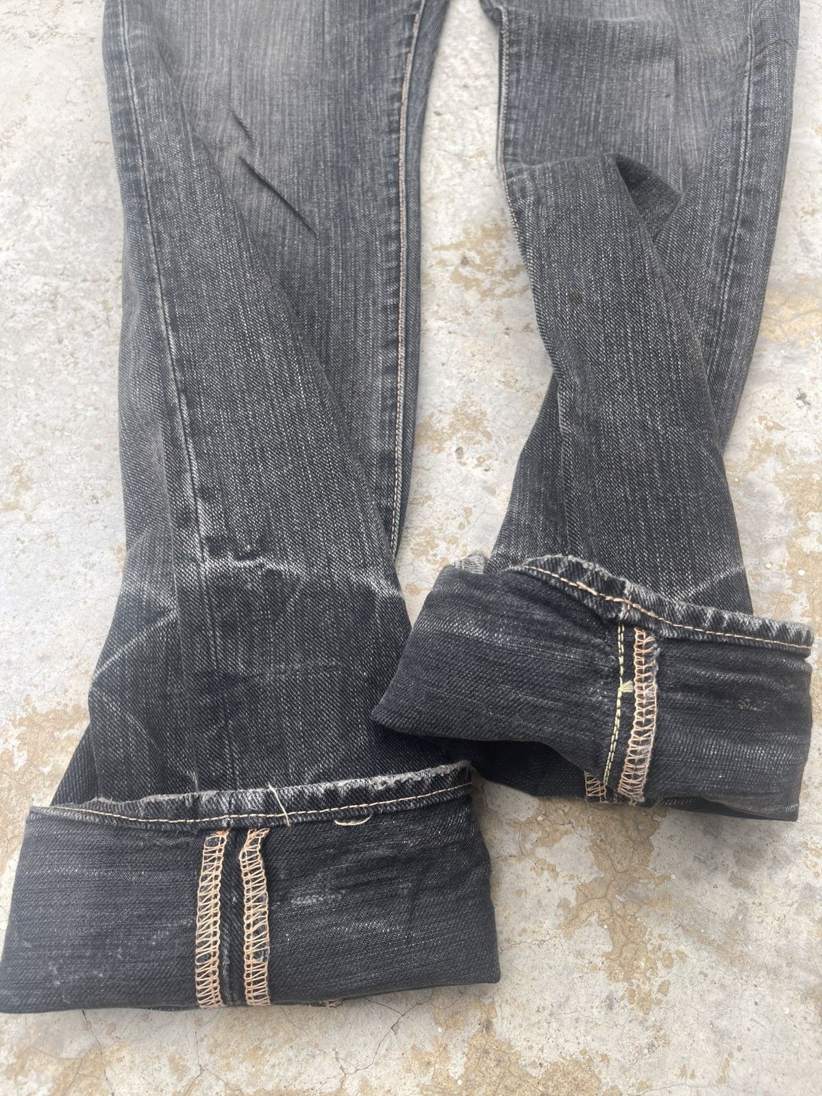 Johnbull Johnbull Kojima Japan Faded Black denim Size US 30 / EU 46 - 20 Thumbnail