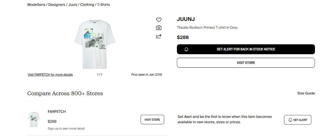 Juun.J JuunJ Thealte Redtech T-shirt XL Size US XL / EU 56 / 4 - 10 Thumbnail
