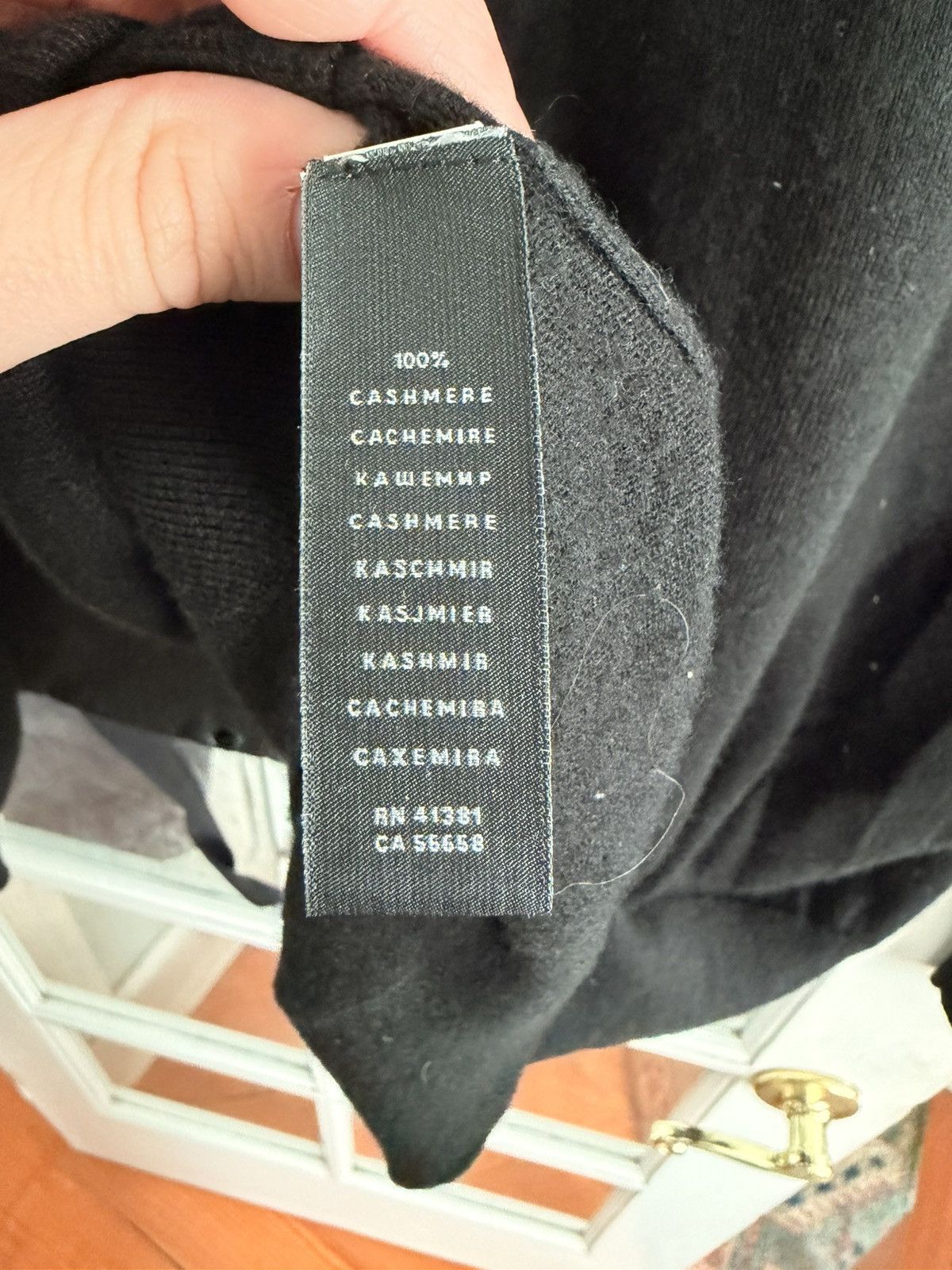 Ralph Lauren Black Label Ralph Lauren Black Label V Neck Cashmere Size US L / EU 52-54 / 3 - 5 Thumbnail