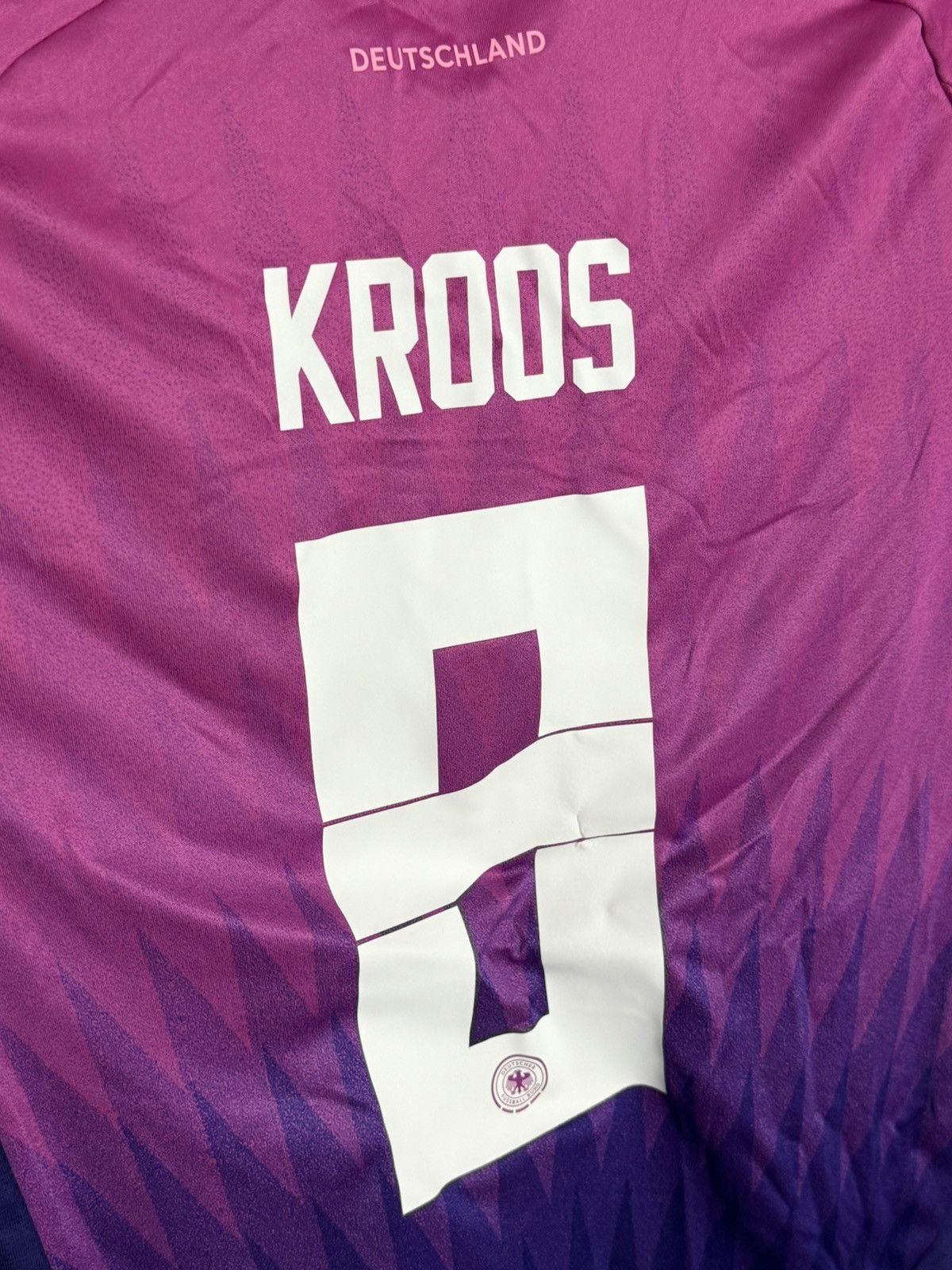 Adidas KIDS New Germany 24/25 Away Kroos Football Jersey T-Shirt Size US XS / EU 42 / 0 - 3 Thumbnail