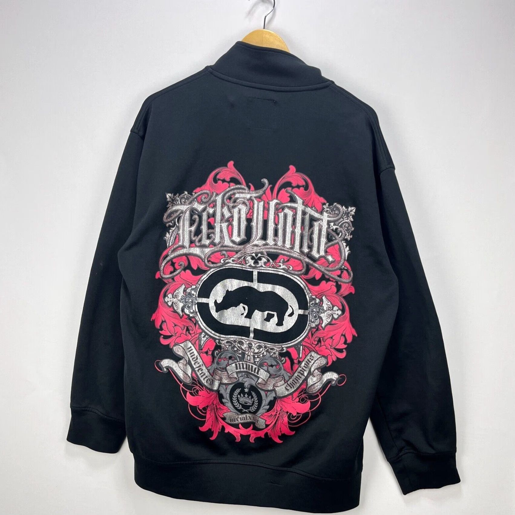 Ecko Unltd. VINTAGE Ecko Unltd. Track Jacket Shirt Men 2XL Black Size US XXL / EU 58 / 5 - 2 Thumbnail