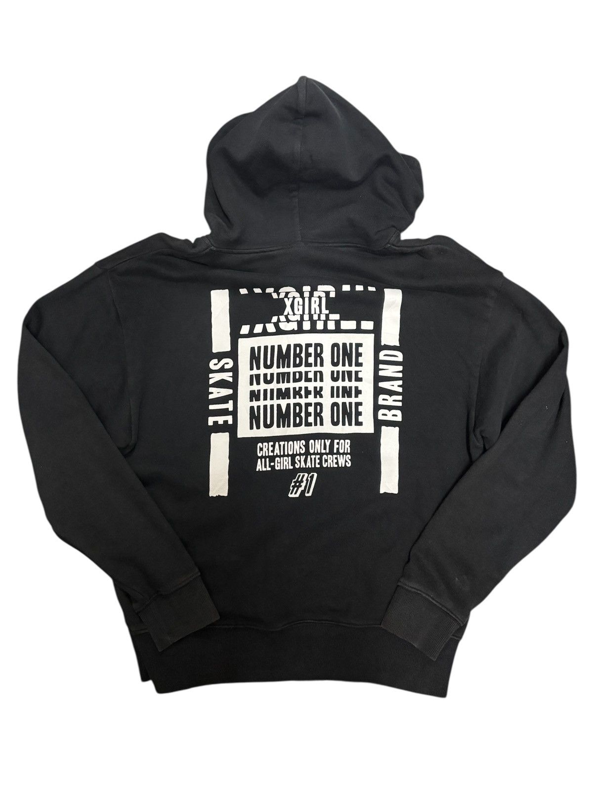 Japanese Brand X-Girl Skateboard Hoodies Size US S / EU 44-46 / 1 - 2 Thumbnail
