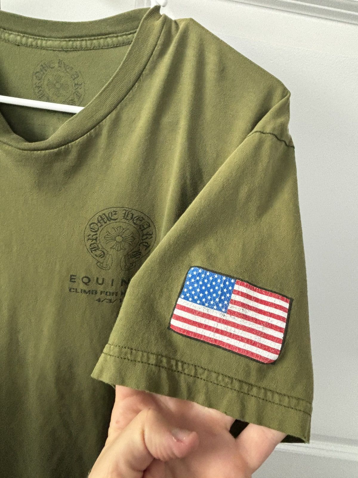 Chrome Hearts Chrome Hearts Heroes Project Climb for Heroes 2016 Shirt XL Size US XL / EU 56 / 4 - 2 Thumbnail