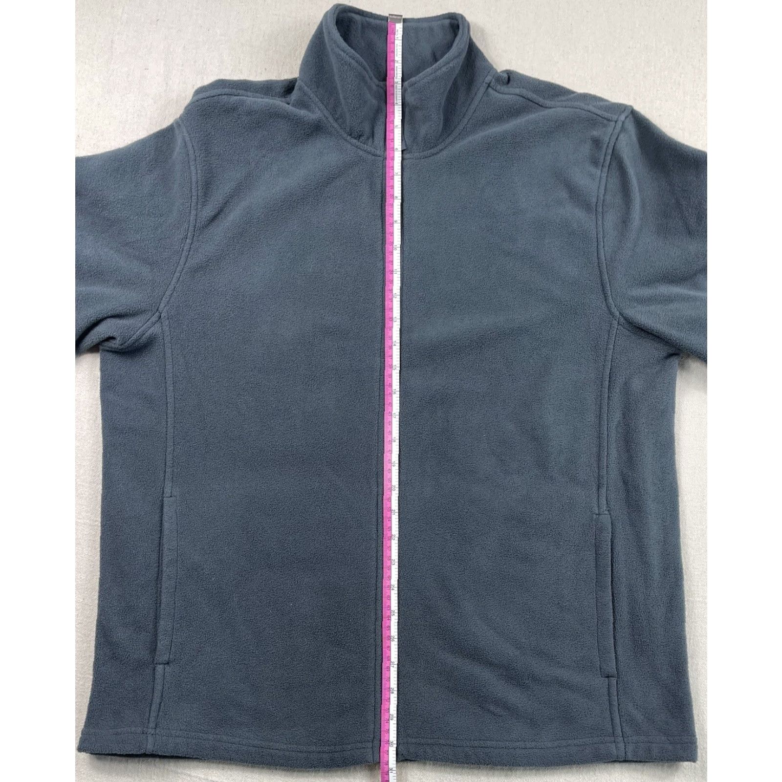 Starter Starter Jacket Sz L Mens Fleece Track Full Zip Gray Pockets Running Performance Size US L / EU 52-54 / 3 - 7 Thumbnail